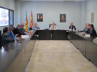 El Pleno de la Sala de Gobierno del TSJ de la Comunidad Valenciana se reúne en Alicante